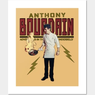 Anthony Bourdain Freestyle Posters and Art